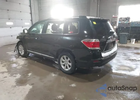 2013 Toyota Highlander Se V6 из США, поврежденный, VIN 5TDBK3EHXDS188192